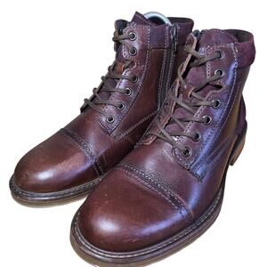 Flexi Country Men's Leather ZIp Trail Boots Mens Size 7.5 Womens Size 9 Great